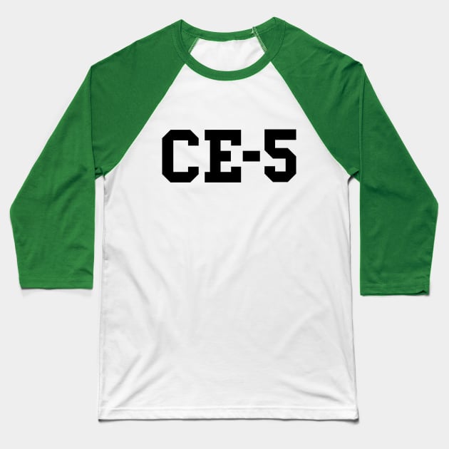 CE-5 Baseball T-Shirt by ACE5Handbook